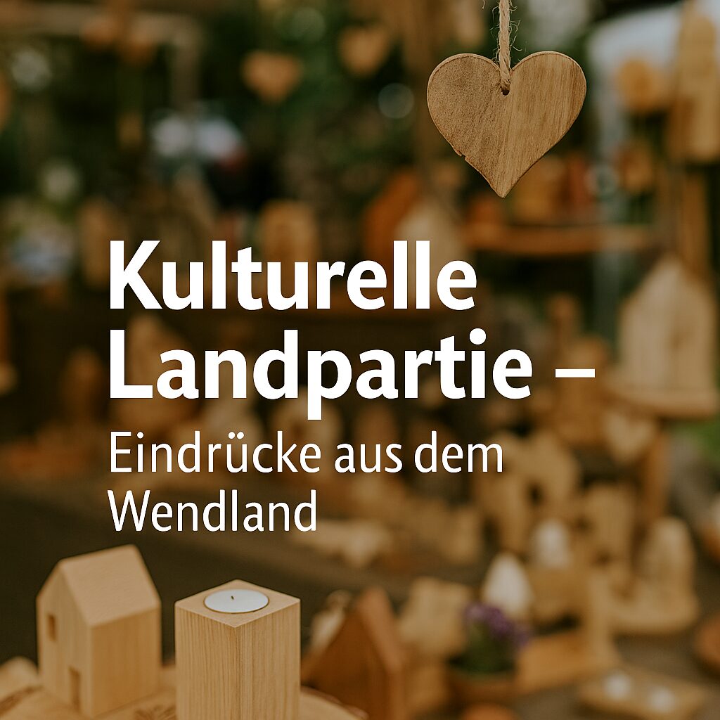 Kulturelle Landpartie Wendland 2025, Eindrücke der Landpartie aus dem Jahr 2025 als Besucher, Wendland Ghörde Gorleben Kunst Kreativmarkt Freigeist Pitch Ausstellung Vortrag Nachhaltig Ökologisch Modern Jung Liberal Links Grün Die Grünen politische Bewegung Freiheit