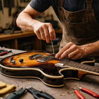 Reparatur von Instrumenten, Instrumentenbau, Sonderlösungen Backline Dry Hire