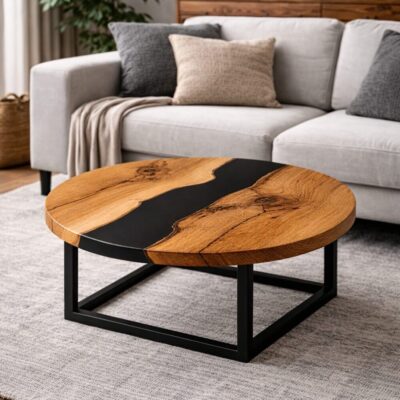Runder Couchtisch Eiche, Rivertable rund, Couchtisch Epoxidharz, Epoxidharz Couchtisch schwarz, Rivertable Couchtisch, Couchtisch Massivholz rund, Eiche Couchtisch modern, Couchtisch Industrial, Couchtisch mit Stahlgestell, Couchtisch Stahlwürfel, Couchtisch schwarz Holz, Design Couchtisch rund, Massivholz Couchtisch Eiche, Couchtisch Epoxidharz matt, Rivertable Tisch rund, Couchtisch Wohnzimmer modern, Couchtisch Loft, Couchtisch minimalistisch, Couchtisch handgefertigt