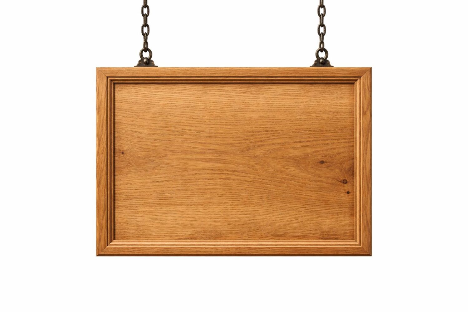 Hängeschild Holz, Holzschild Eiche, Aushängeschild Holz, Außenschild Eiche, Hausnummer Holzschild, Holz Werbeschild, klassisches Holzschild, Schild mit Zierleiste, Kassettenschild Holz, Hofschild Eiche, handgefertigtes Holzschild, Außenwerbung Holz, rustikales Holzschild