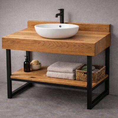 waschtisch massivholz, badmöbel industrial, badmöbel loft stil, waschtisch aus eichenholz, waschtisch stahlgestell, badmöbel aus holz und metall, rustikaler waschtisch, moderner waschtisch holz, waschtisch für aufsatzbecken, badmöbel handarbeit, waschtisch nachhaltig, badmöbel eiche massiv, waschtisch mit holzablage, badmöbel industrial design, waschtisch sondermaß, waschtisch nach maß, eichenholz badmöbel, waschtisch minimalistisch, loft badmöbel, badmöbel massivholz