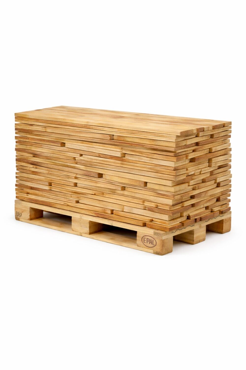 Eichenbretter Schnittklasse B | 20 m² Palette aus deutschem Eichenholz 28 mm – Bild 3