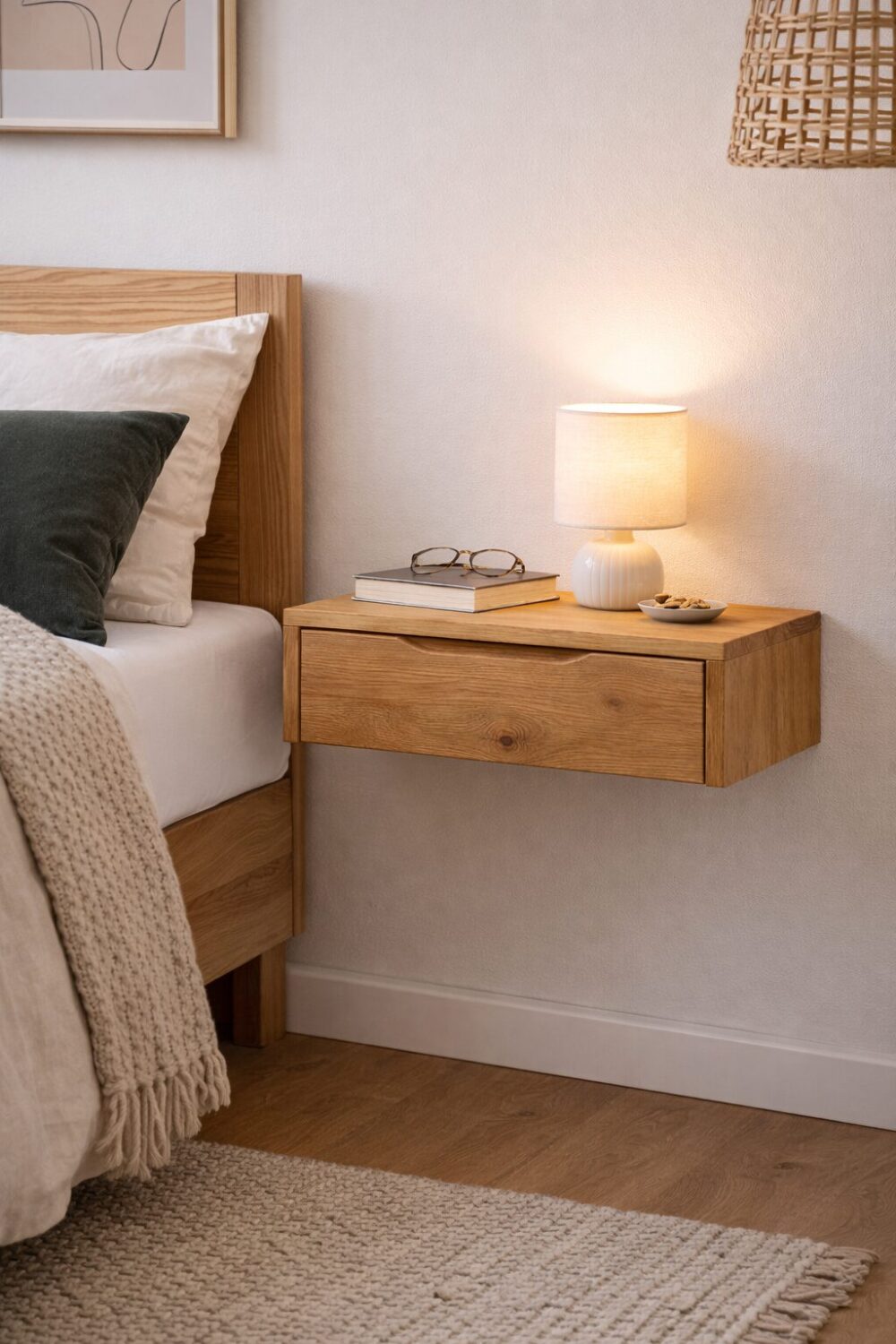 chwebender nachttisch eiche, wand nachttisch massivholz, nachttisch hängend eiche massiv, nachttisch mit schublade eiche, wandmontage nachttisch holz, french cleat nachttisch, nachttisch ohne füße eiche, schwebender nachtisch massivholz, wand nachttisch mit schublade, eichenholz nachttisch hängend, nachttisch minimalistisch holz, nachttisch modern eiche massiv