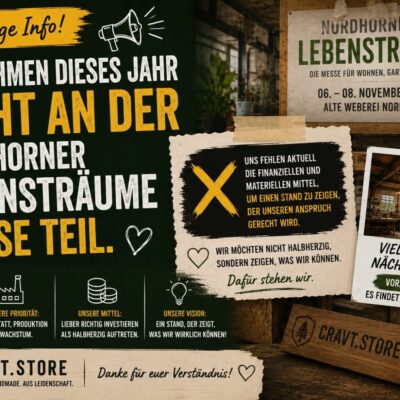 Nordhorner Lebensträume Messe, Lebensträume Messe Nordhorn, Messe Nordhorn 2026, cravt.phnx.dev Messe, Messe Absage Startup, Handwerksmesse Niedersachsen, Holzmanufaktur Messe, nachhaltige Möbel Messe, Startup Messe Deutschland, Messe Handwerk, regionale Messe Niedersachsen, Aussteller Nordhorn, Messe für Wohnen und Garten, Handwerk Grafschaft Bentheim, Startup Herausforderungen, nachhaltiges Startup Deutschland, Holzprodukte Deutschland, Werkstatt Deutschland, Messeauftritt Startup, kleine Unternehmen Messe, nachhaltige Produktion Deutschland, Startup Wachstum, Investor gesucht Deutschland, Startup Finanzierung, Werkstatt Ausbau, Holzwerkstatt Niedersachsen, Handwerk und Design, nachhaltige Marken Deutschland, Startup Blog Deutschland, Unternehmensentwicklung, Handwerk Zukunft, kreative Werkstatt, Möbel aus Holz Deutschland, regionale Unternehmen Niedersachsen, Startup Grafschaft Bentheim, Handwerk live erleben, Messe Planung, Unternehmertum Deutschland, Startup Realität, nachhaltiges Handwerk, Messe Zukunft, Werkstatt modernisieren, Produktionsausbau Deutschland, Startup Vision, kreative Marken Deutschland, Unternehmer Alltag, Messe 2026 Niedersachsen, Handwerksbetrieb Deutschland, kleine Manufaktur Deutschland, Nordhorn Veranstaltungen